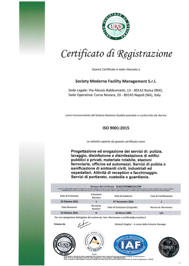 iso 9001 fm